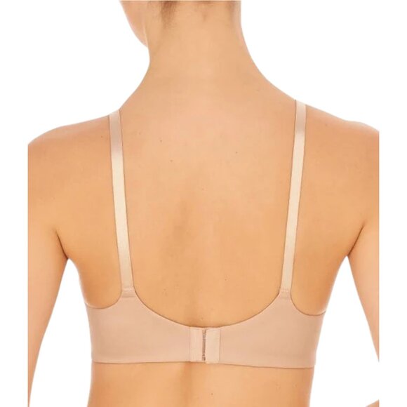 Natori Liquid Bra Womens 36C Beige Padded Underwire T-Shirt Lace Strap NWT FLAW - Picture 2 of 12